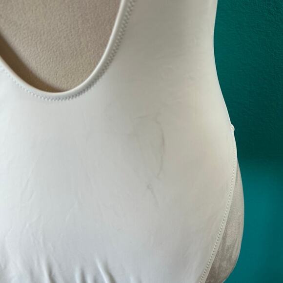 NWT Aerie Smiley Birthday Scoop Cheekiest One Piece Swimsuit Beach Swim Size L - Picture 5 of 6